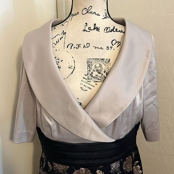 Eliza J Floral Design Feminine Dress Event Wedding Guest Formal Gala Party - Picture 4 of 13